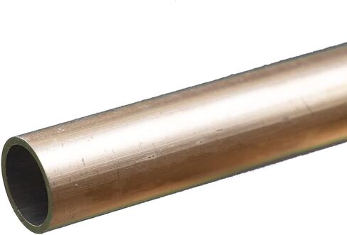 K & S K&S 83062 Round Aluminum Tube, 5/16" OD x 0.049" Wall x 12" Long, 1 Piece, Made in The USA in Kuwait