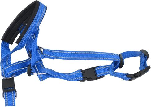 Dog Collar Dog Halter Collars Headcollars with Safety Strap, Pet Headcollar Stops Pets from Pulling for Outdoor Walk (XL) in Kuwait