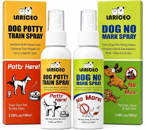 Puppy Potty Training Spray Set for Pads and Grass, 2 Pack in Kuwait