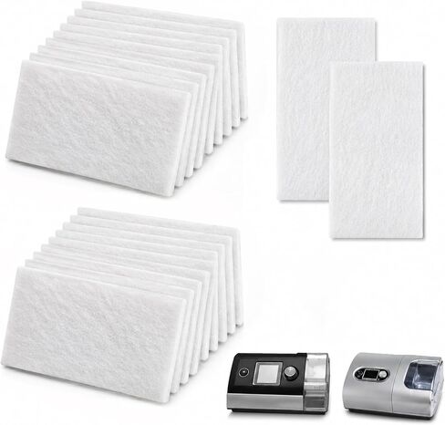 20 Pack CPAP Filters ResMed Premium Disposable Air Filter Universal Replacement Filter Fits ResMed Airsense10 Aircurve10 Airstart 10 ResMed S9 Series CPAP Standard Machines in Kuwait