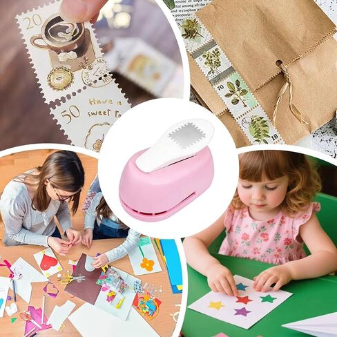Stamp Shape Craft Punch Embossing Tool with Plastic for Round Hole in Kuwait