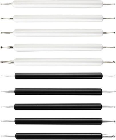 Dual Tip Embossing Stylus 10pcs for Pottery Clay and Paper Crafts in Saudi Arabia