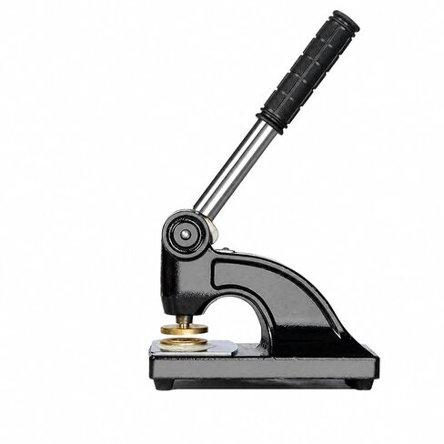 Vseutiac Manual Steel Embossing Press with Lever Handle Reliable Bench Embossing Press Sturdy for Businesses, Black, Straight Handle in Saudi Arabia