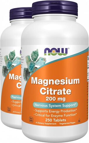 NOW Supplements, Magnesium Oxide, Enzyme Function*, Nervous System Support*, 8-Ounce in Kuwait
