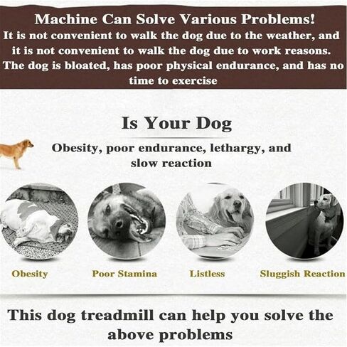 Dog Treadmill For Large Dogs, Treadmill For Medium Dogs, Running Machine For Small And Medium Dogs, Indoor Treadmill in Saudi Arabia