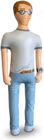Man Akin Life-Size Talking Inflatable Husband Boyfriend Gag Gift in Saudi Arabia
