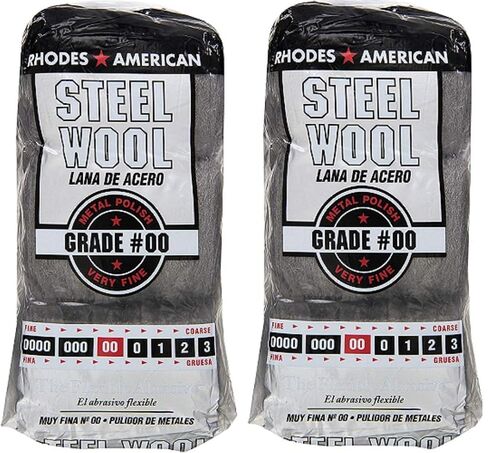 HOMAX PRODUCTS 10121100 Number 00 Steel Wool Pad, 12-Pack , Gray in Saudi Arabia