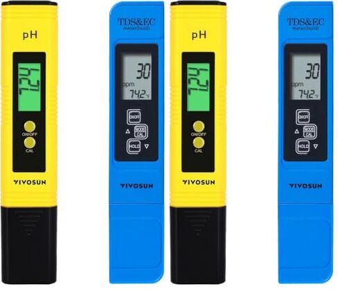VIVOSUN Digital PH Meter for Water, 0.05ph High Accuracy Pen Type PH Tester for Hydroponics, Household Drinking, Pool and Aquarium in Kuwait