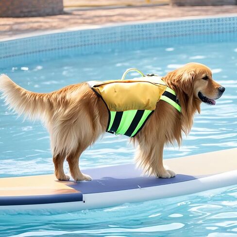 Dog Life Jacket, Adjustable Reflective Vest-Orange, Size A in Saudi Arabia