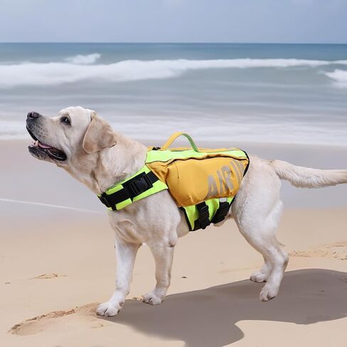 Dog Life Jacket, Adjustable Reflective Vest-Orange, Size A in Saudi Arabia