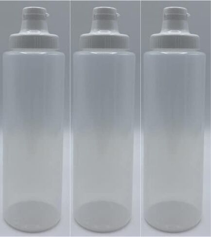 Therapist's Choice® 250ml Empty Ultrasound Gel Refillable Disperser Bottles, 3pcs in Kuwait