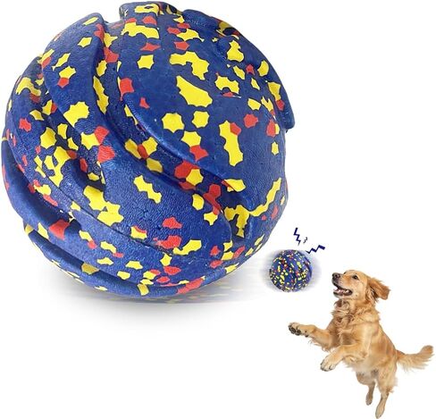 Mankoda Dog Balls, 3" Indestructible Tennis Balls for Aggressive Chewers in Saudi Arabia
