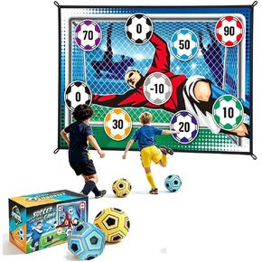 Kids Sticky Soccer Target Game 2 Soft Balls Indoor Outdoor Family Toy in Kuwait