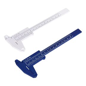 Ultrassist Plastic Vernier Caliper (2pcs), 150 mm Mini Plastic Caliper for School Student, Portable 0-6 Inch Measuring Tools, Sliding Gauge in Saudi Arabia