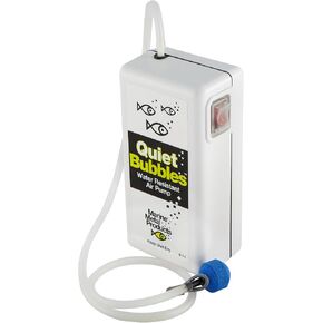 Marine Metal B-14 Quiet Bubbles Live Bait Aerator, Quiet Water Resistant Air Pump, Portable,Beige in Kuwait