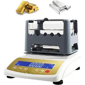 Digital Electronic Gold Density Meter - Purity Tester & Analyser - Karat Measuring Device - Densimeter - Precious Metal Tester, Digital Electronic Gold & Silver Testing Machine,XF-3203K in Kuwait