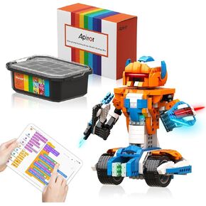 Apitor Robot Building Kit 12-in-1 Coding APP Remote STEM Toy 600 Blocks in Kuwait