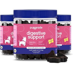 PupGrade Digestive Support for Dogs, Duck Flavor - 60 Soft Chews in Kuwait