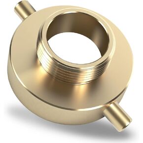 Happy Tree 2-1/2" NST (NH) Female x 1-1/2" NST (NH) Male Brass Fire Hydrant Adapter with Pin Lug Brass Fire Equipment in Saudi Arabia