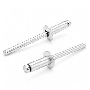 100 Qty Aluminum Blind Rivets (#6-4) 3/16" Diameter x 1/4" Grip (BCP187) in Saudi Arabia