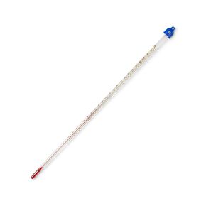 United Scientific Supplies THTCF1, Red Spirit-Filled Thermometer, 12" Length, Total Immersion, Dual Scale, -20 to 110°C Temperature Range in Saudi Arabia