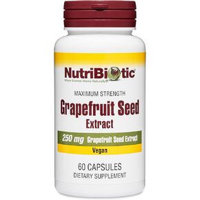 NutriBiotic – Grapefruit Seed Extract Capsules 250 mg, 60 Count | Maximum Strength with Bioflavonoids in Saudi Arabia