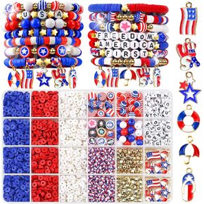 Gionlion 3500 Pcs Halloween Beads for Bracelets, Clay Beads Bracelet Making Kit Halloween Decorations Charms Jewelry Making, DIY Crafts for Gifts Party Favors in Kuwait