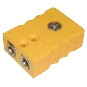Digi-Sense Thermocouple Connector, Standard, Type-K, Female Jack; 1/ea in Saudi Arabia