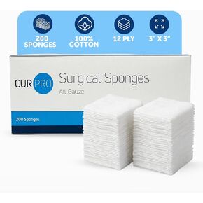 Dynarex Gauze Sponge Non-Sterile 3X3 12PLY 200 ea in Kuwait