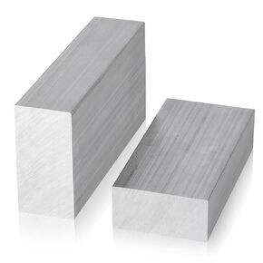 2 Pieces of 1"X2"Square Aluminum BAR 4" Long +0/-.05" 6061 General Purpose Plate,Solid New Mill Stock (2) in Saudi Arabia