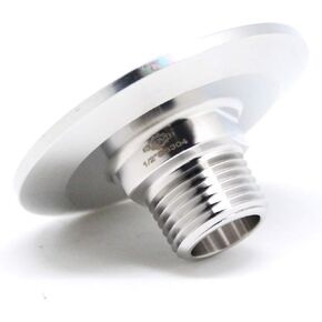 QiiMii 1.5" Tri Clamp Tri Clover Fittings to NPT 3/8" Male Thread Adaptor SS304 in Saudi Arabia