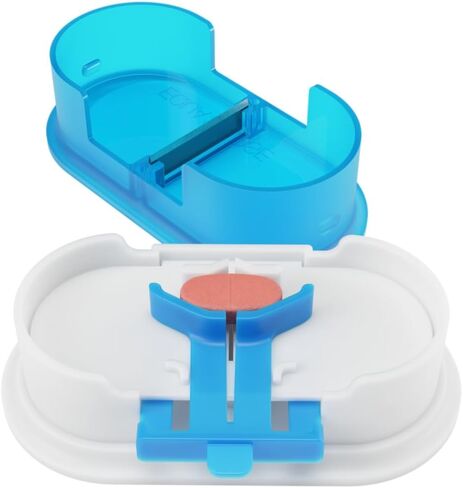 The EQUADOSE Pill Cutter V2. A New Kind of Pill Splitter with Double Stainless Steel Blades and a Centering Device. Great for Cutting Tablets for You and Your Pet. in Kuwait