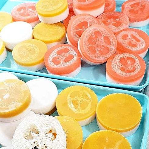 Rectangle Soap Mold 2Pack, Large Size Soap Mold 5oz, Sturdy and Durable Rectangle Silicone Mold for Soap Making in Kuwait