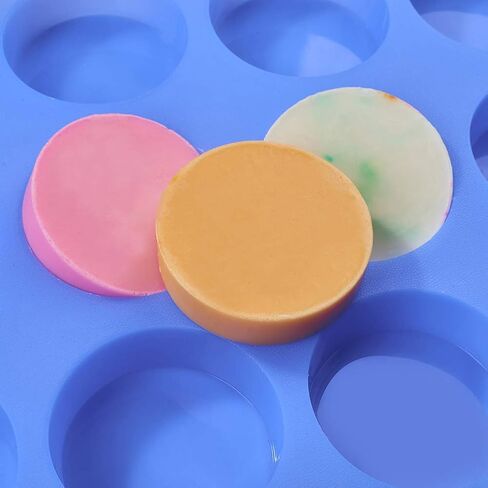 Rectangle Soap Mold 2Pack, Large Size Soap Mold 5oz, Sturdy and Durable Rectangle Silicone Mold for Soap Making in Kuwait