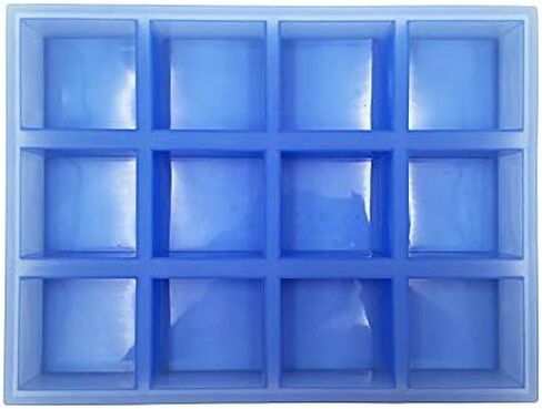 Rectangle Soap Mold 2Pack, Large Size Soap Mold 5oz, Sturdy and Durable Rectangle Silicone Mold for Soap Making in Kuwait