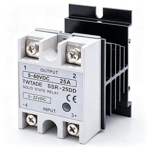 TWTADE 2PCS SSR-40 DA 40A DC 3-32V to AC 24-380V SSR Single Phase Solid State Relay ssr-40da in Kuwait
