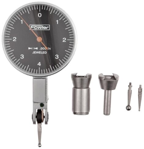 Fowler 52-562-782-0, Horizontal Test Indicator With 0-0.020" Measuring Range (Black) in Kuwait
