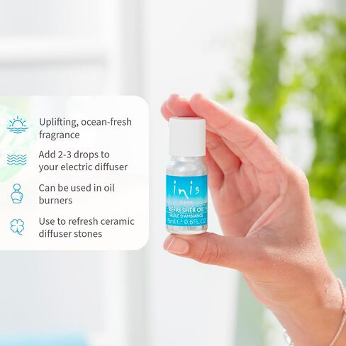 Inis The Energy of The Sea Home Fragrance Refresher Oil, 0.6 Fl Oz in Kuwait
