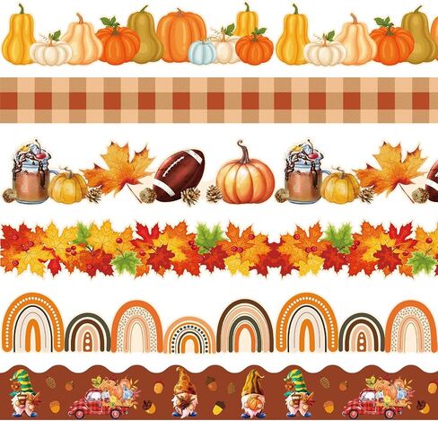 Containlol 118 ft Classroom Bulletin Board Borders, Pumpkin in Kuwait