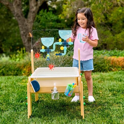 KiwiCo Water Activity Table for Toddlers - Wooden Sensory Play Ages 3+ in Kuwait