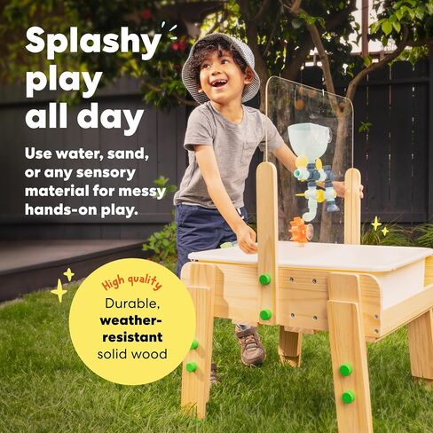 KiwiCo Water Activity Table for Toddlers - Wooden Sensory Play Ages 3+ in Kuwait