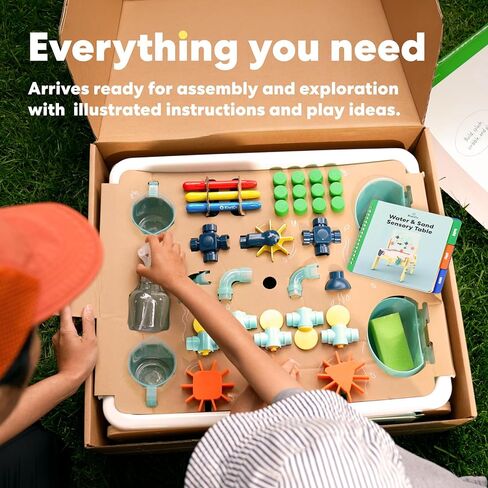 KiwiCo Water Activity Table for Toddlers - Wooden Sensory Play Ages 3+ in Kuwait