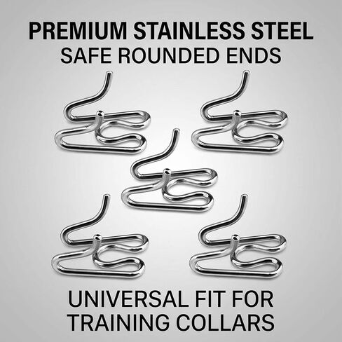 5 Pcs Extension Links for Dogs, 3mm Chrome Plated Steel Prong Pinch Collar in Saudi Arabia