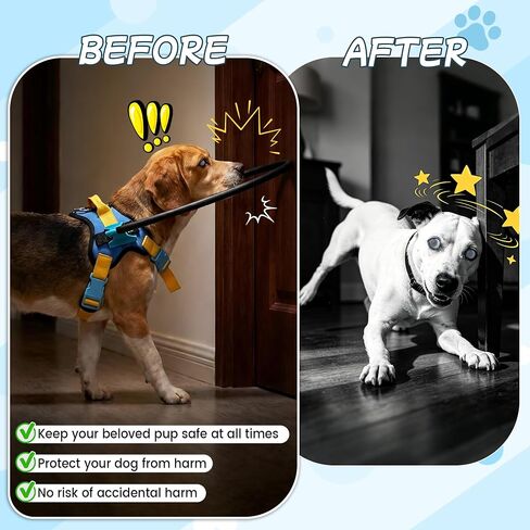 Adjustable Blind Dog Halo Collar, Protective Navigation Aid with Protective Ring Collar for Visually Impaired Dogs (S fits 20.5"-25.0") in Saudi Arabia