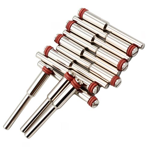 12 Pcs 2.35mm Shank Cut-Off Wheel Holder Screw Cut-Off Wheel Cut Off Saw Saw Mandrel Bit Compatible with Rotary Tool in Kuwait