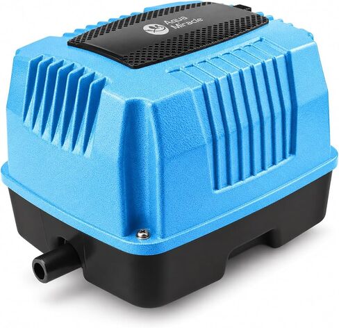 مضخة هواء خطية AquaMiracle AP-40/AP-60/AP-80/AP-160 لتهوية البركة، مضخة هواء للصرف الصحي، مضخة هواء مائية، 635/950/1350/2550GPH، للبركة، ومعالجة النفايات، وحوض السمك، ومزرعة الأسماك، مطعم للمأكولات البحرية in Kuwait
