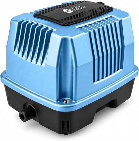 مضخة هواء خطية AquaMiracle AP-40/AP-60/AP-80/AP-160 لتهوية البركة، مضخة هواء للصرف الصحي، مضخة هواء مائية، 635/950/1350/2550GPH، للبركة، ومعالجة النفايات، وحوض السمك، ومزرعة الأسماك، مطعم للمأكولات البحرية in Kuwait