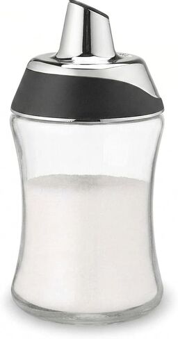 J&M DESIGN Sugar Dispenser & Shaker For Creamer, Coffee Bar Accessories, Tea Essentials Organizer & Baking with Pour Spout Lid for Easy Spoon Measuring Pouring - 7.5oz Glass Jar Holder Container Bowl in Kuwait
