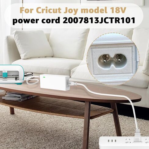 Power Cord Compatible with Cricut Joy Cutting Machine DC18V Charger in Saudi Arabia