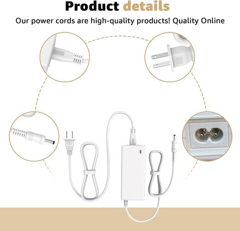 Power Cord Compatible with Cricut Joy Cutting Machine DC18V Charger in Saudi Arabia